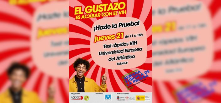 UNEATLANTICO acogerá una jornada de test rápido de VIH