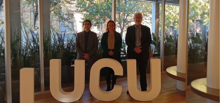 UNEATLANTICO y FUNIBER se reúnen con la Universidad Católica del Uruguay para  fortalecer la cooperación académica internacional
