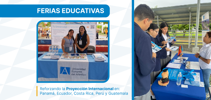 UNEATLANTICO refuerza su proyección internacional en ferias educativas de Latinoamérica
