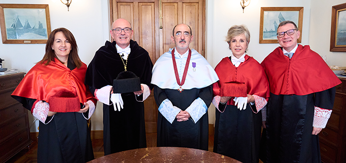 UNEATLANTICO, presente en la investidura doctor honoris causa por la UIMP al filósofo, ensayista y catedrático de Filosofía política español, Daniel Innerarity