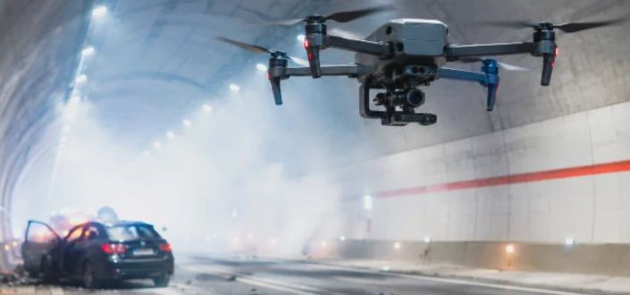 Investigadores de UNEATLANTICO participan en un estudio sobre drones autónomos para mejorar las operaciones de rescate en accidentes en túneles