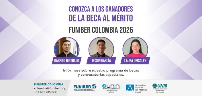 Conoce a los seleccionados de la Beca al Mérito 2026 de FUNIBER Colombia