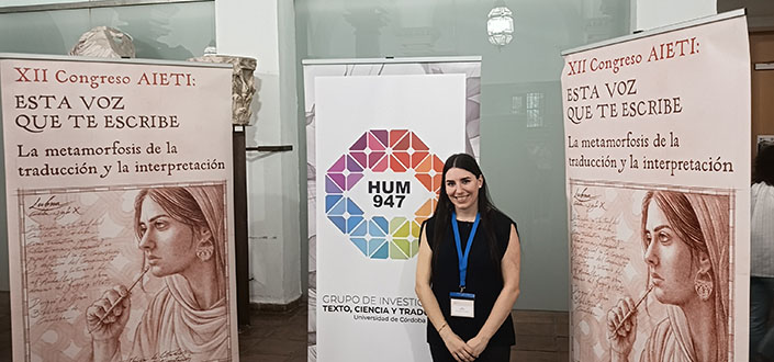 La docente Paula Quijano Peña participa como ponente y moderadora en el XII Congreso de la Asociación Ibérica de Estudios de Traducción e Interpretación