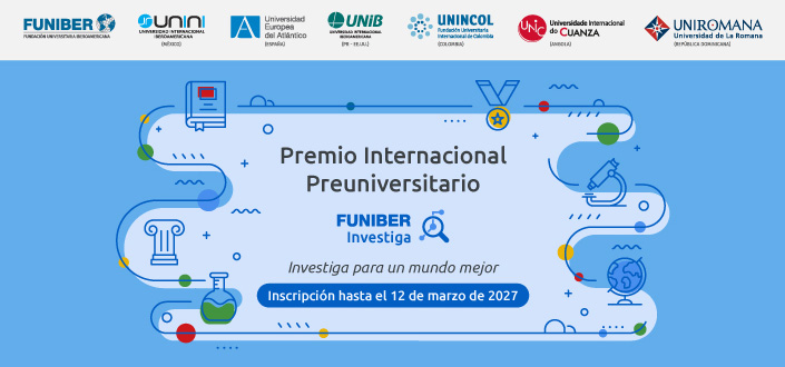 Nueva edición del Premio Internacional Preuniversitario FUNIBER Investiga para impulsar la investigación entre los jóvenes